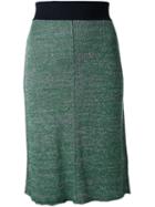 Isabel Marant 'calypso' Skirt, Women's, Size: 38, Green, Linen/flax