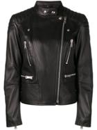 Belstaff Sydney Leather Jacket - Black