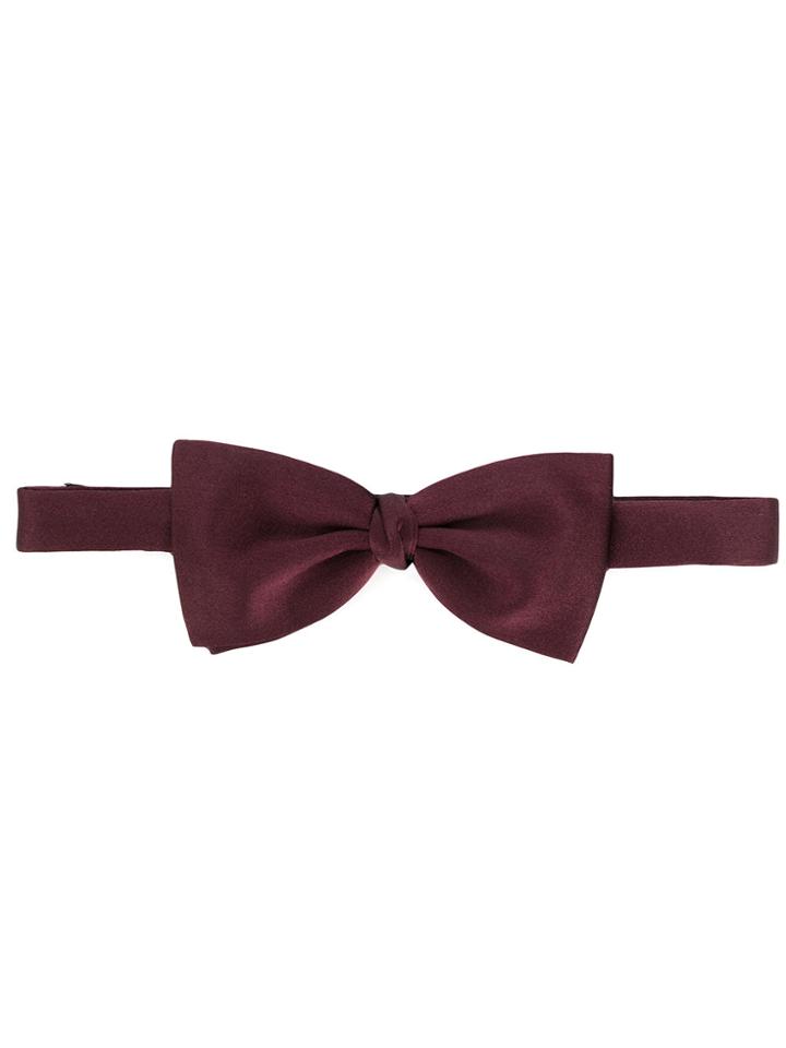 Ermenegildo Zegna Classic Bow Tie - Red