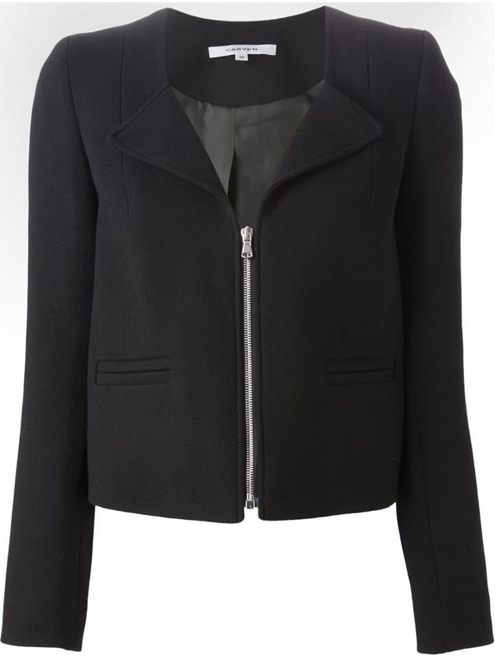 Carven Double Crepe Jacket