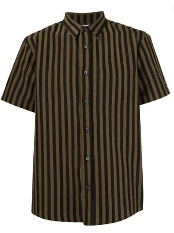 Second/layer Striped Shortsleeved Shirt