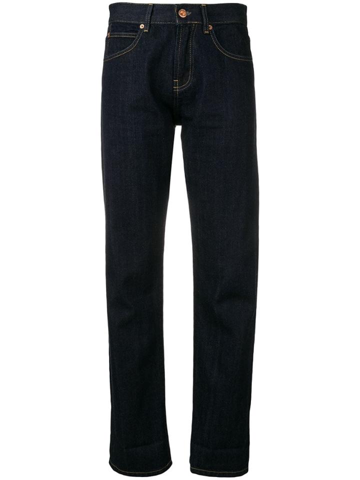 Aspesi Straight Leg Jeans - Blue