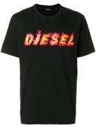 Diesel Short Sleeved T-shirt - Black