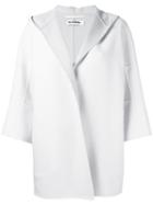 Jil Sander - Deconstructed Boxy Jacket - Women - Cashmere - 38, White, Cashmere