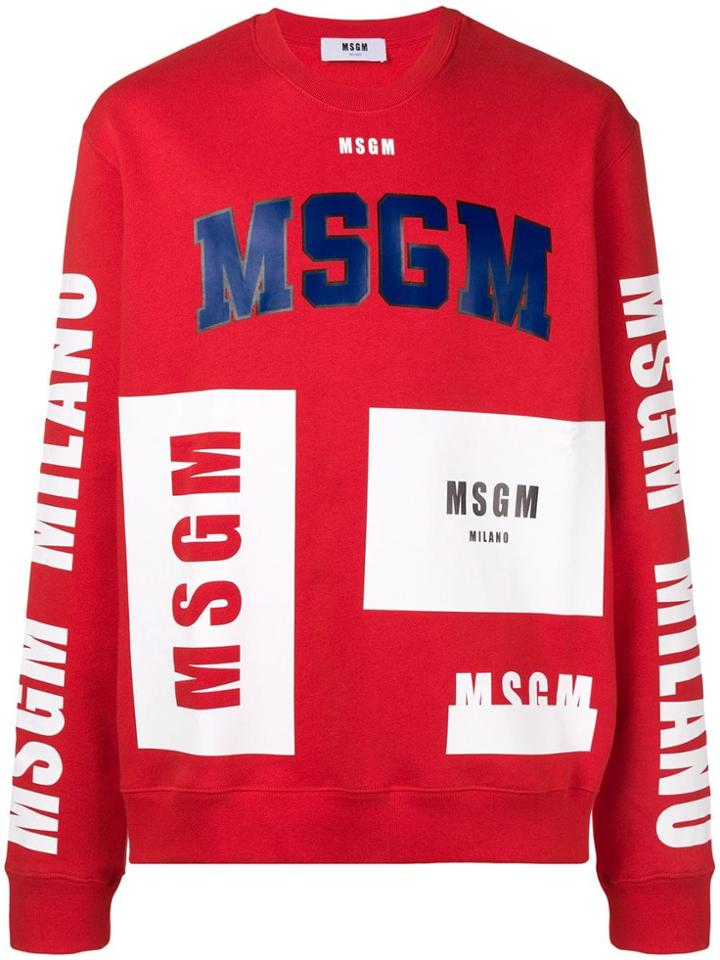 Msgm 2540mm17318479918 - Red