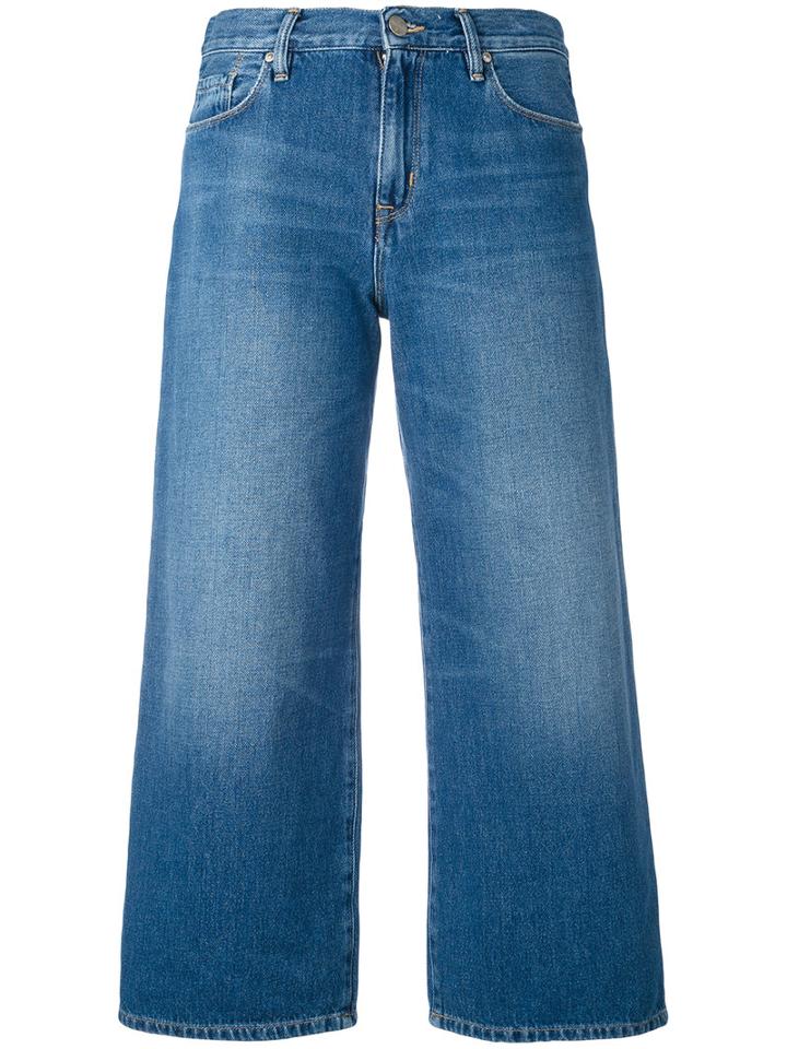 Carhartt - Cropped Jeans - Women - Cotton/polyester - 30, Blue, Cotton/polyester