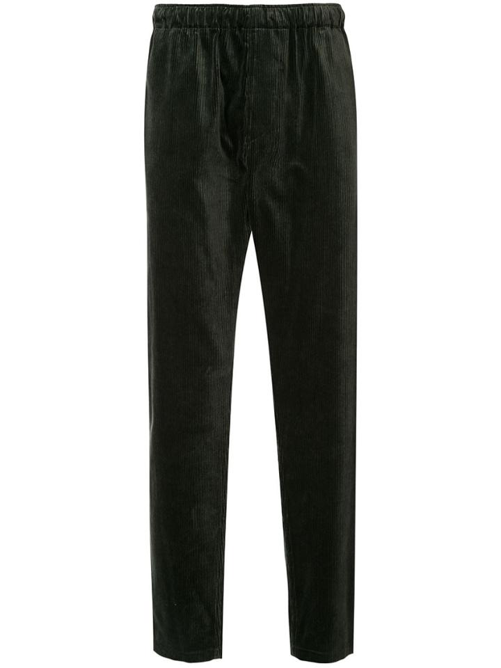 Undercover Loose Fit Cord Trousers - Green