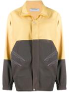 Kiko Kostadinov Two Tone Jacket - Yellow