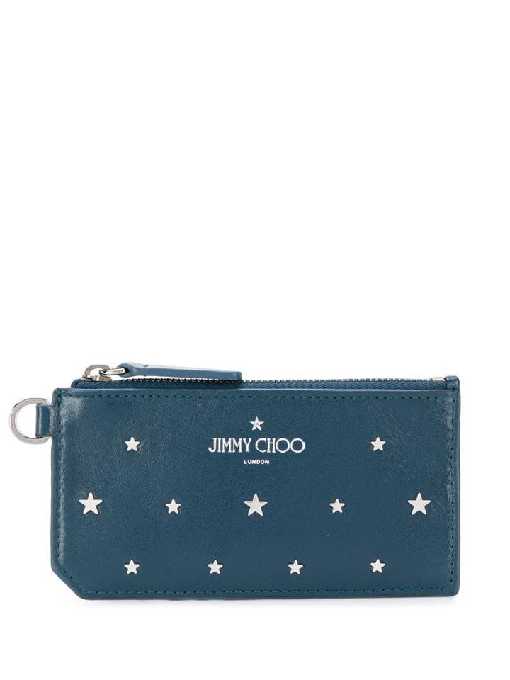 Jimmy Choo Ingo Card Holder - Blue