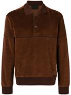 Prada Long-sleeve Polo Shirt - Brown