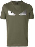 Fendi - Faces T-shirt - Men - Cotton - 46, Green, Cotton