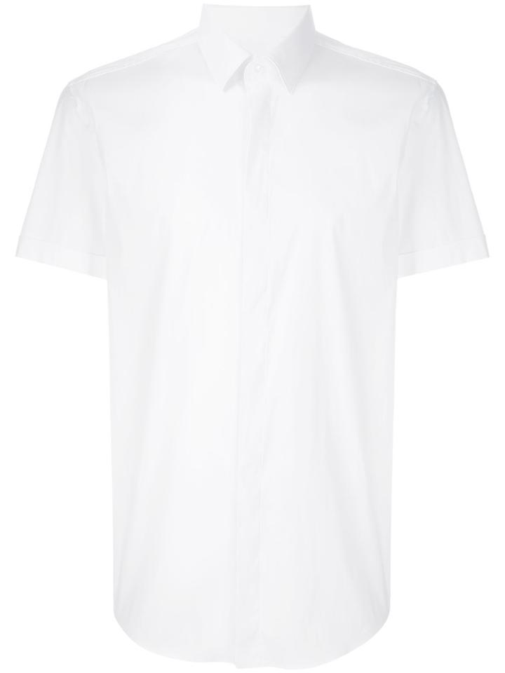 Boss Hugo Boss Short Sleeve Button-down Shirt - White