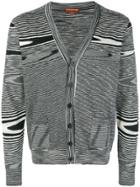 Missoni Patterned V-neck Cardigan - Black