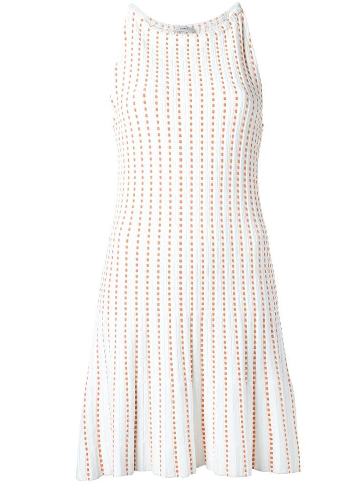 Egrey Knitted Dress, Women's, Size: Medium, White, Viscose
