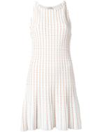 Egrey Knitted Dress, Women's, Size: Medium, White, Viscose