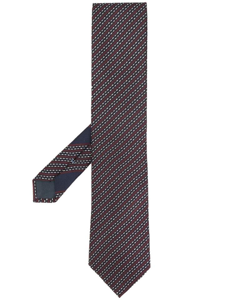 Ermenegildo Zegna Silk Tie - Purple