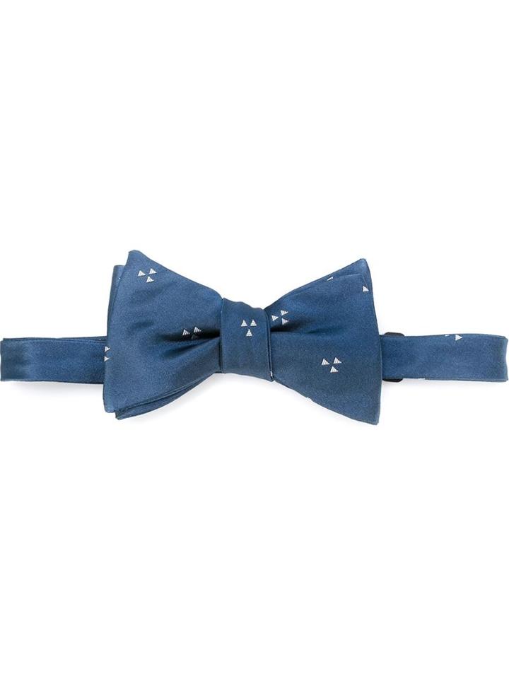 Neil Barrett Embroidered Bow Tie