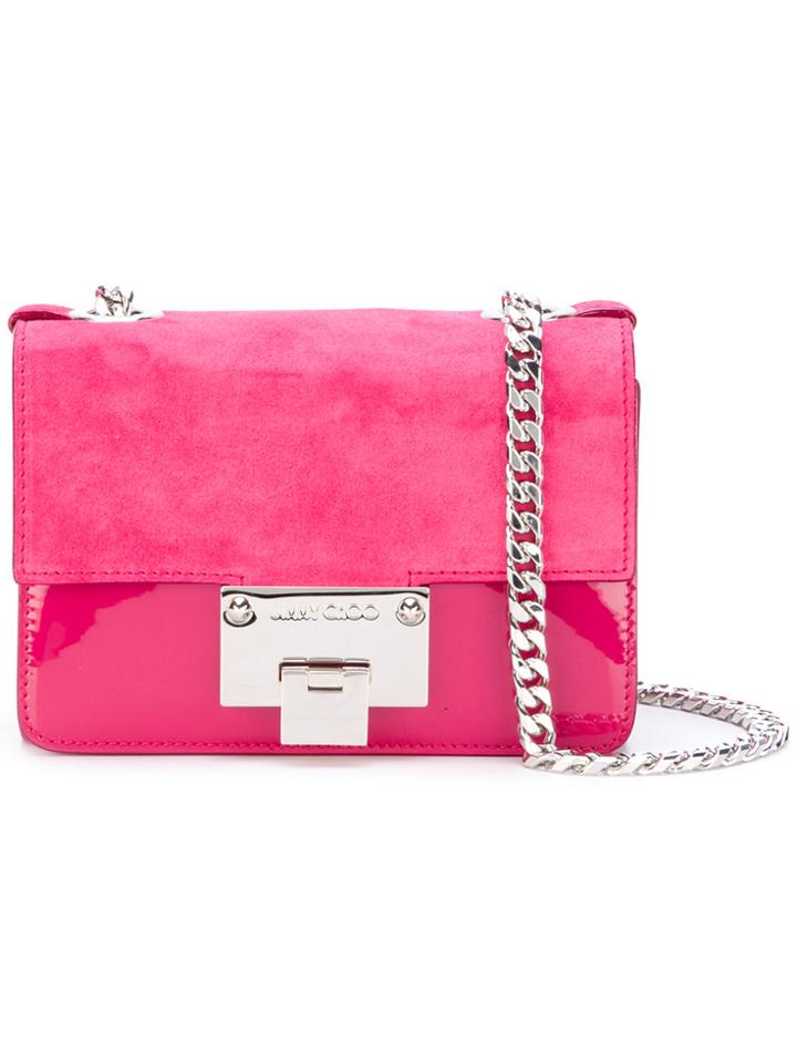 Jimmy Choo Rebel Crossbody Bag - Pink & Purple