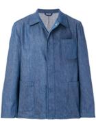 Tonello Cs Chore Unlined Chambray Jacket - Blue