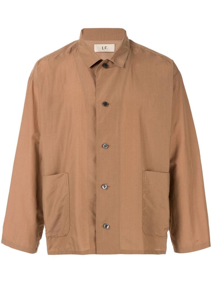 Loveless Side Pocket Shirt - Brown