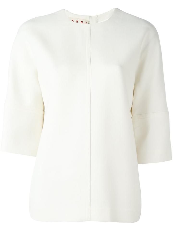 Marni Short Sleeved Loose Blouse