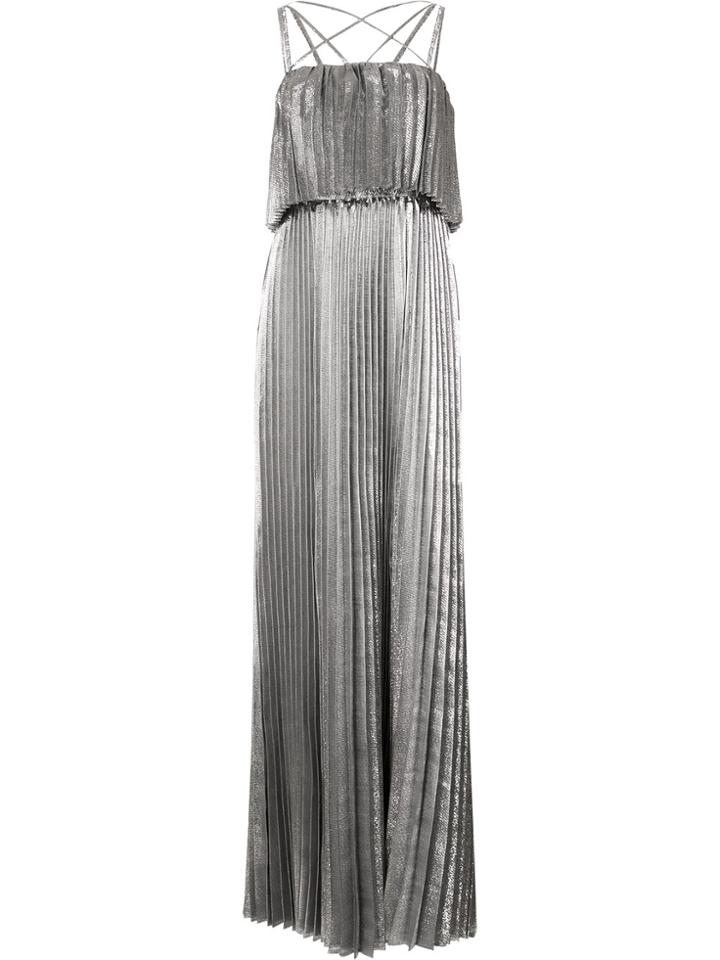 Zac Zac Posen 'ashley' Gown - Metallic