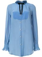 Lanvin Georgette Shirt - Blue