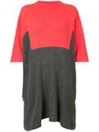 The Elder Statesman - Guatemala Nueva Dress - Women - Cashmere - One Size, Red, Cashmere