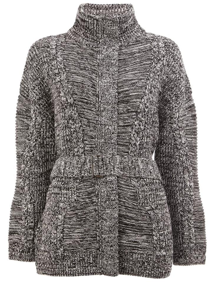Maison Ullens Padded Cardi-coat, Women's, Size: Small, Black, Cashmere/wool