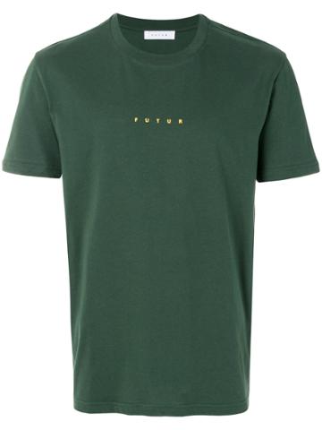 Futur Futur Front Printed T-shirt - Green