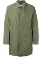 Mackintosh - Single Breasted Coat - Men - Polyamide - 40, Green, Polyamide