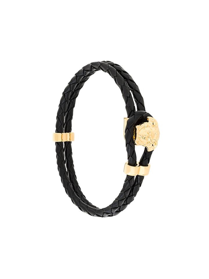 Versace Medusa Head Bracelet - Black