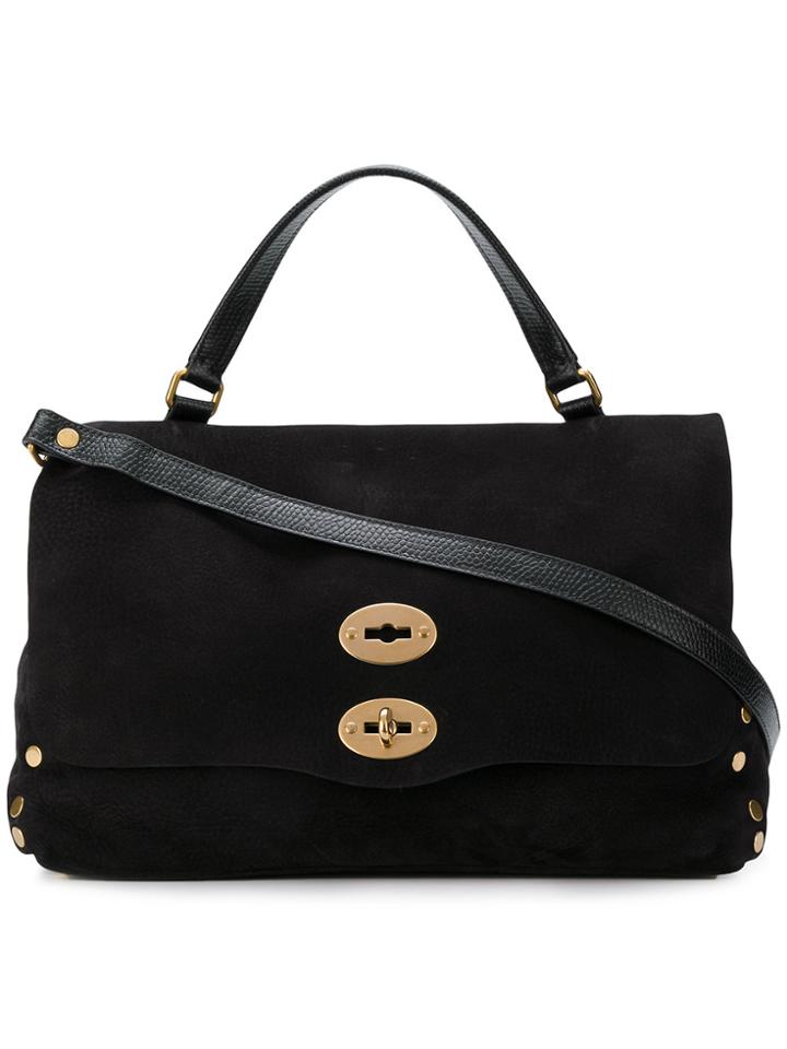 Zanellato Stud Detail Tote Bag - Black