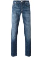 Brunello Cucinelli Slim-fit Jeans, Men's, Size: 52, Blue, Cotton/polyester