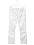 Andorine - Raw Edges Jeans - Kids - Cotton/spandex/elastane - 14 Yrs, Grey