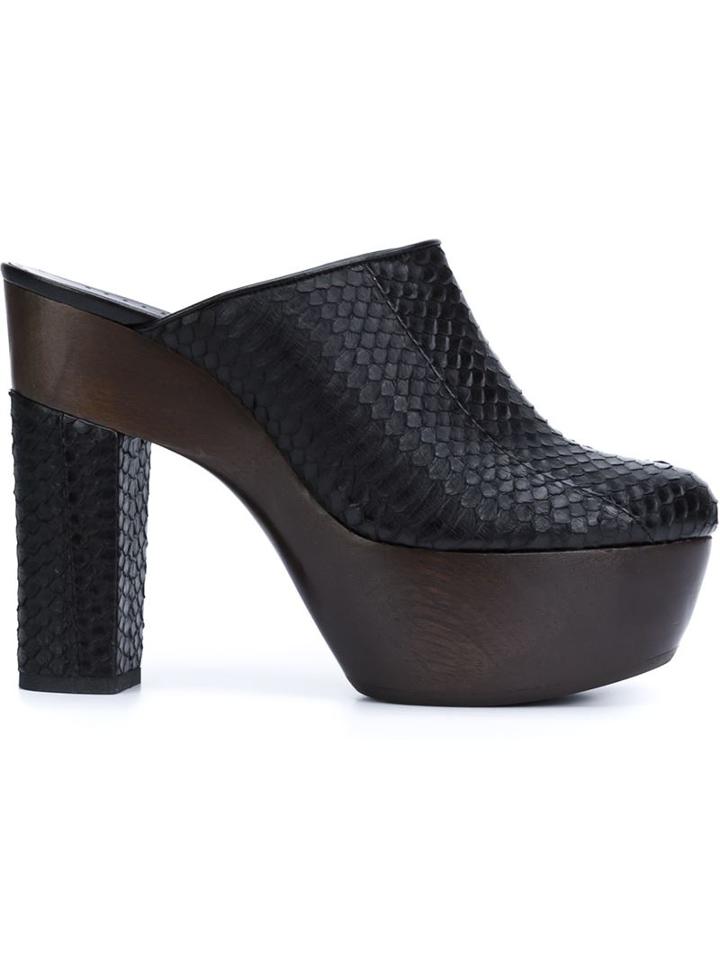 Alexa Wagner Platform Mules