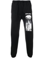 Fucking Awesome Elastic Waist Track Pants - Black