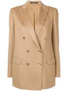 Tagliatore Jasmin Double Breasted Jacket - Brown