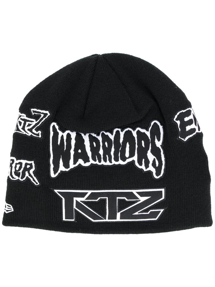 Ktz Multi Patch Beanie - Black