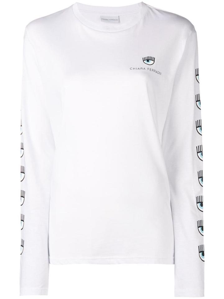 Chiara Ferragni Printed T-shirt - White
