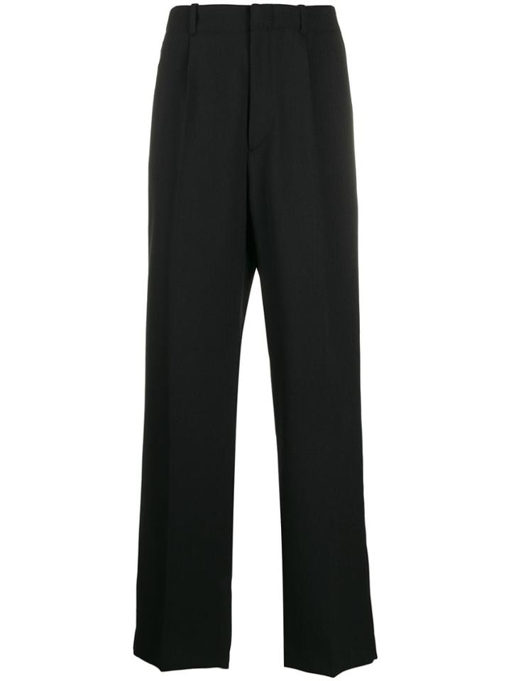 Our Legacy Herringbone Pattern Chinos - Black