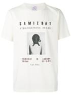 Yang Li 'strangeness' Print T-shirt, Men's, Size: Medium, White, Cotton