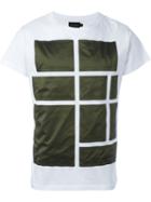 Letasca Green Squares Print T-shirt