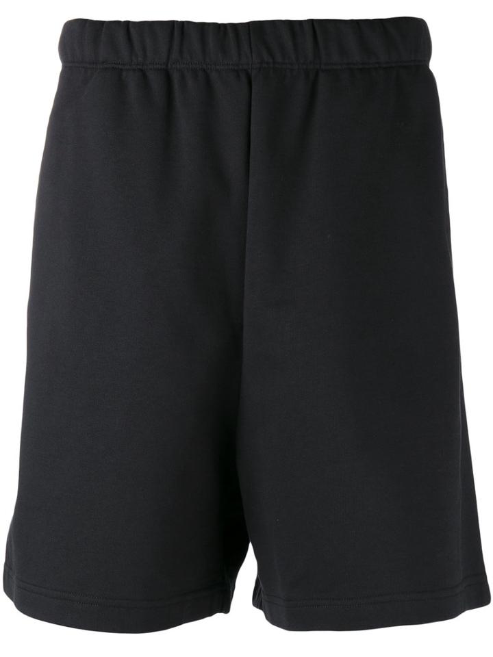 Balenciaga Track Shorts, Men's, Size: Medium, Black, Cotton