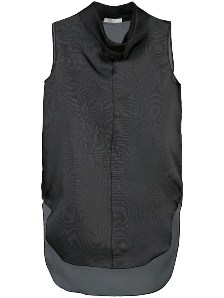 The Row Sleeveless Tunic Vest - Black