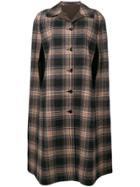 A.n.g.e.l.o. Vintage Cult 1970's Reversible Checked Coat - Black