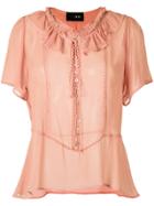 Andrea Bogosian Silk Shirt - Nude & Neutrals