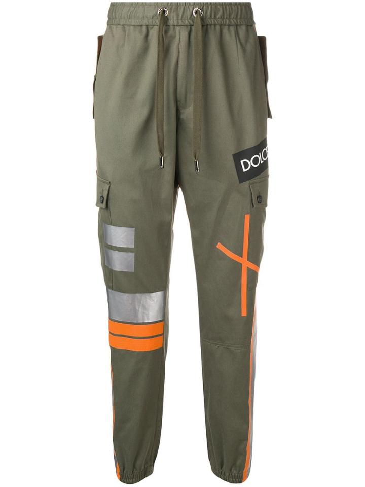 Dolce & Gabbana Logo Track Pants - Green