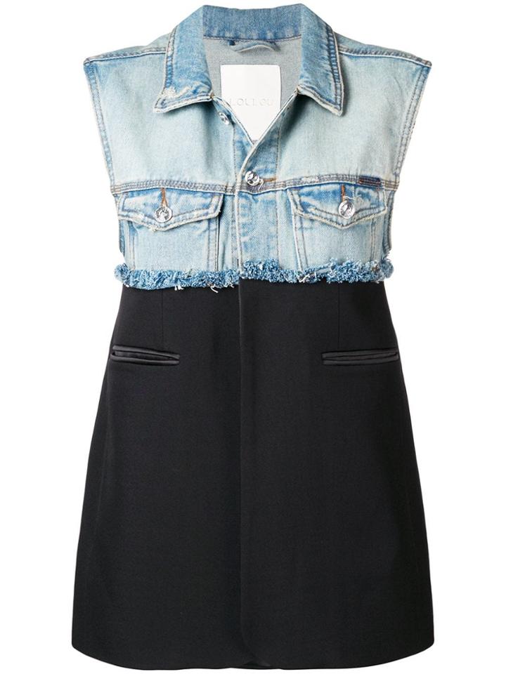 Loulou Hybrid Blazer Denim Jacket - Black