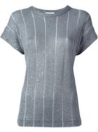 Brunello Cucinelli Sequin Knitted Top